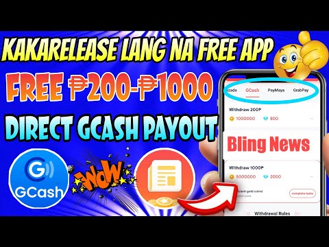 NEW RELEASE APP: EARN ₱1000 FREE GCASH MONEY FROM THIS LEGIT APP | EARN MONEY ONLINE | BLING NEWS