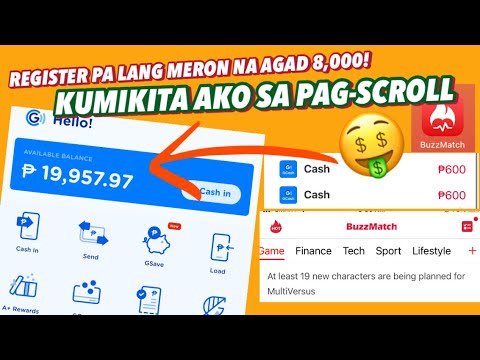 REGISTER AND FOLLOW THE STEPS PARA MAKARECEIVE NG 8,000 | KUMIKITA HABANG NAKA-UPO LANG!DIRECT GCASH