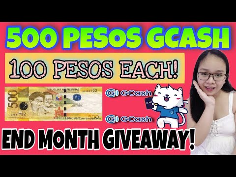 500 PESOS GCASH GIVEAWAY! END MONTH GIVEAWAY RESULT! CONGRATULATIONS!