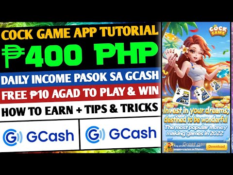 COCK GAME APP REVIEW! | FULL TUTORIAL FOR BEGINNERS & EARN ₱400 PHP DAILY IN GCASH w/TIPS & Love!