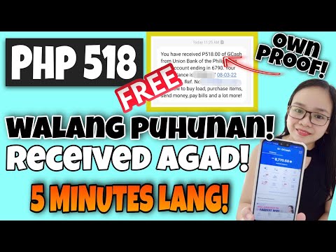 DIRECT GCASH! EARN UNLIMITED 518 PESOS! LIVE WITHDRAWAL! TESTED NA ITO NG NAKAKARAMI! 100% FREE!