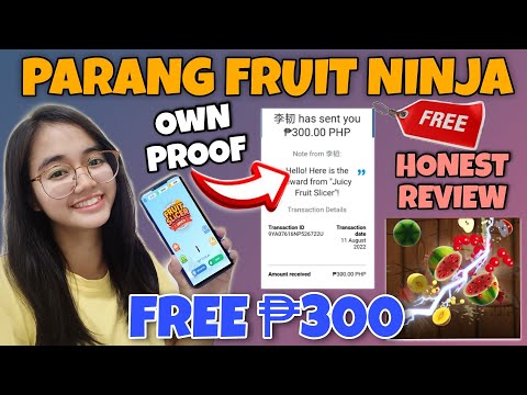 EARN FREE ₱300 SA LARONG PARANG FRUIT NINJA | NO NEED PUHUNAN – PAYPAL TO GCASH | HONEST REVIEW