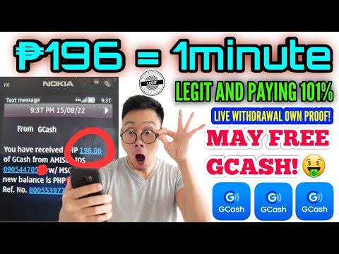 EARN FREE GCASH! ₱196 KADA MINUTO! EASY LANG IDOL PWEDE KAHIT SA BAHAY KA LANG! LIVE WITHDRAWAL!