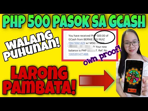 EARN UNLIMITED 150-500 PESOS [GCASH MONEY] NG LIBRE! PWEDE SA MGA BATA!LARONG PAMBATA! OWN PROOF!