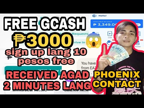 FREE 3000 PESOS GCASH! JUST SIGN UP ONLY! IN JUST 2 MINS MAY PERA KANA! NEW PAYING APP!