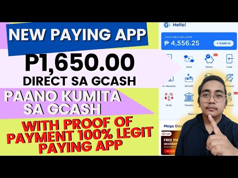 FREE ₱1,650 GCASH MONEY! RECEIVED AGAD, SIGN UP LANG (LEGIT PAYING APPS 2022 PHILIPPINES)