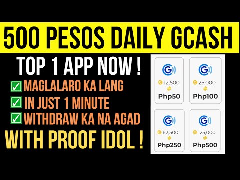 FREE ₱500.00 PESOS GCASH IN JUST 1 MINUTE DIRECT SA GCASH ANG WITHDRAWAL! DAILY PAYOUT NO PUHUNAN