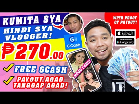 FREE GCASH ₱270 KITAIN KAHIT HINDI VLOGGER PAYOUT TANGGAP AGAD! GCASH MONEY EARNING APP LEGIT & FREE