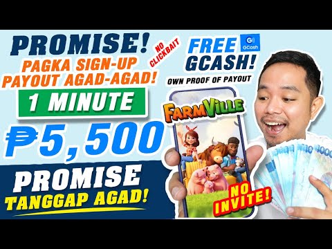 FREE GCASH ₱5,500! PROMISE TOTOO TO PAGKA SIGN-UP PAYOUT AGAD-AGAD AT TANGGAP AGAD 100% LEGIT TALAGA