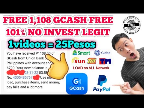 FREE P1,108 SA GCASH! YUP FREE MGA IDOL NO INVEST NO INVITE 101% FREE AND LEGIT EASY CASHOUT!