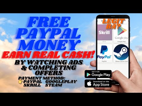 FREE PAYPAL MONEY: EARN CASH BY WATCHING ADS! | REVIEW 100% LEGIT PAYING APPS 2022