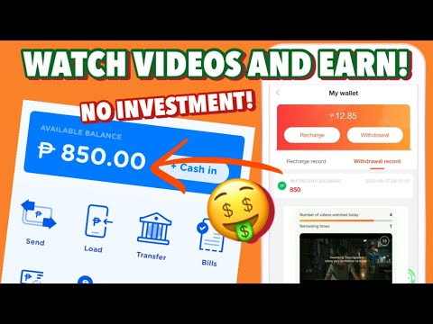 I EARN ₱850 JUST WATCHING VIDEOS | GET INSTANT WITHDRAWAL DIRECT TO GCASH | NO NEED TO INVEST