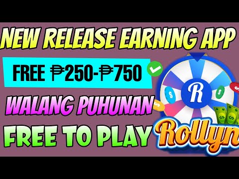 KAKARELEASE LANG: EARN FREE₱250-₱750 | WALANG PUHUNAN -ROLLYN APP | EARN MONEY ONLINE