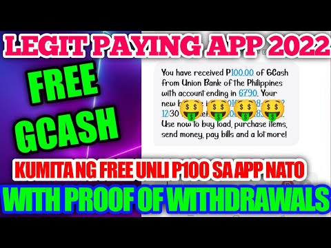 PWEDE TAYONG KUMITA NG 100 PESOS SA GCASH KAHIT WALANG INVITE! | LEGIT EARNING APP 2022 | FREE LOAD