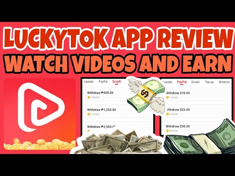 LUCKYTOK EARNING APP REVIEW | LUCKYTOK APP | LEGIT OR SCAM? | WATCH VIDOES  | DIRECT TO GCASH PAYOUT