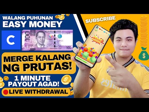 MERGE KALANG NG PRUTAS | 1 MINUTE PAYOUT AGAD! LIVE WITHDRAWAL | 2022 LEGIT APP