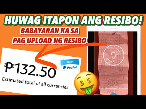 NEW EARNING APP | PAPALITAN NG ₱100 ANG RESIBO MO | WITHDRAWAL DIRECT PAYPAL