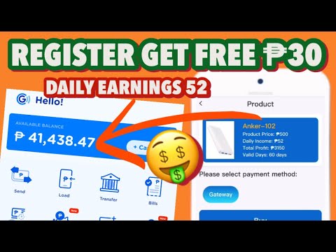 NEW EARNING APP | REGISTER GET FREE ₱30 AND DAILY EARNINGS ₱52 | WITHDRAWAL DIRECT TO GCASH