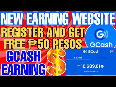 NEW EARNING GCASH! REGISTER KA LANG AND GET FREE INSTANT ₱50 PESOS | EARN GCASH 2022