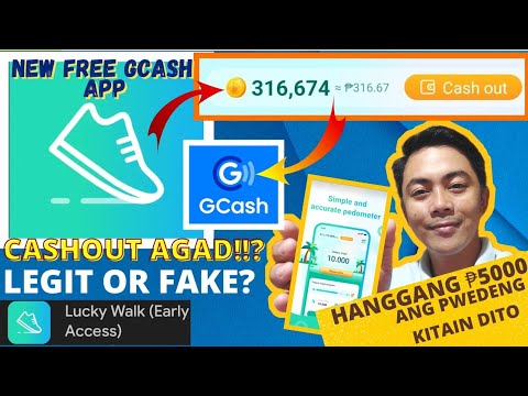 NEW PAYING APP 2022: EARN FREE GCASH ₱5000| PAYOUT AGAD | LUCKY WALK APP REVIEW| PART 1