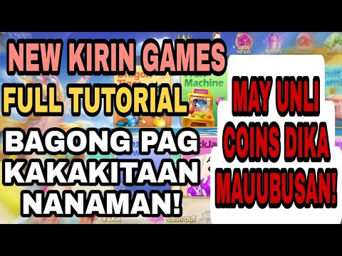 NEW RELEASE KIRIN GAMES UNLI COINS DITO! DAPAT MERON KA NITO! (FULL TUTORIAL)