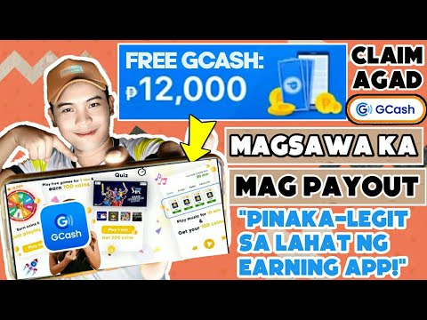 PAYOUT KA LANG NG PAYOUT! MAGSAWA KA MAG PAYOUT SA UNLI FREE GCASH NG APP NA TO