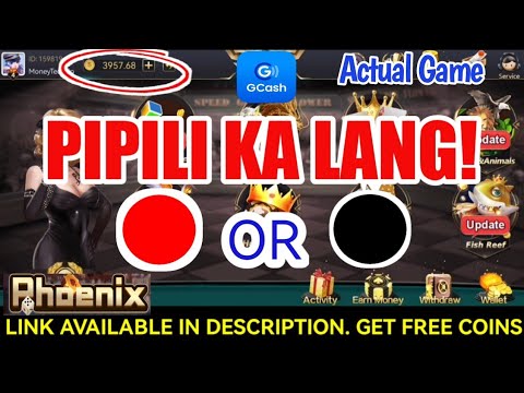 PIPILI KA LANG RED OR BLACK || PHOENIX GAME TIPS AND Love || PAANO MANALO SA PHOENIX GAME