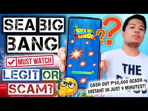 SEA BIG BANG LEGIT OR SCAM?! | CASH OUT ₱50,000 GCASH IN JUST 9 MINS?! (Honest Review) | Marky Vlogs