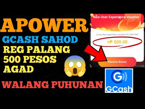 APOWER: FREE 500 PESOS AGAD +10 PESOS ARAW ARAW ( LIBRE WALANG PUHUNAN ) BAGONG BAGO PA 2022