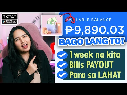 BAGONG-BAGO! KUMITA  NG P9,800 GCASH 1WEEK LANG | NO NEED INVITE | NEW PAYING APP/SITE