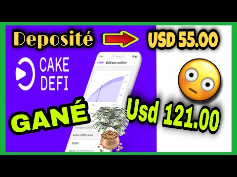 CAKE DEFI 💲 Gana + 30 usd por Registro + 10 usd por Referido 💲 Como FONDEAR y PARTICIPAR del BONUS