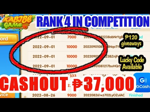 CASHOUT ₱37,000 SA KABIBE GAME APP || BE OUR AGENT NOW || FREE REGISTRATION