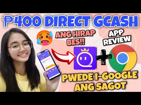 DIRECT GCASH ₱400 TIPS SA NEW EARNING APP | PWEDE I-GOOGLE ANG SAGOT | QUIZ KING TAGALOG REVIEW