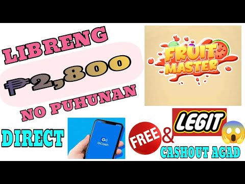 FREE AND LEGIT EARNING APP:FRUIT MASTER TUTORIAL REVIEW|LARO LNG 1 MIN.CASHOUT AGAD🤑👌FUN TO PLAY APP