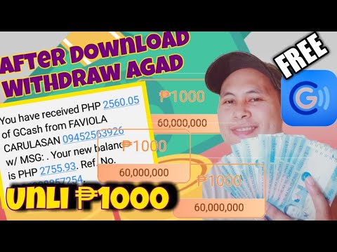 RECEIVED AGAD ₱1100 | LIBRENG PUHUNAN FREE DIRECT SA GCASH ANG PAYOUT