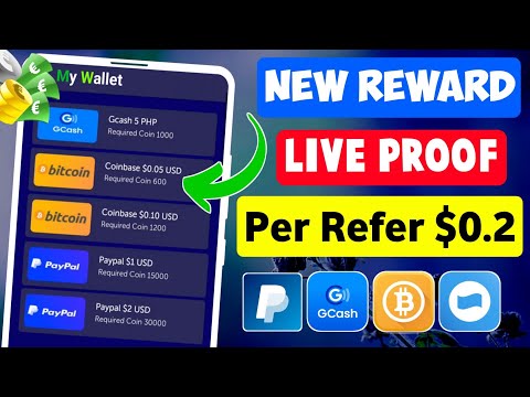 INSTANT CASHOUT!!New Top Paypal, Gcash,Coinbase,Bkash Earn App|Video Reward Gcash Earn Money