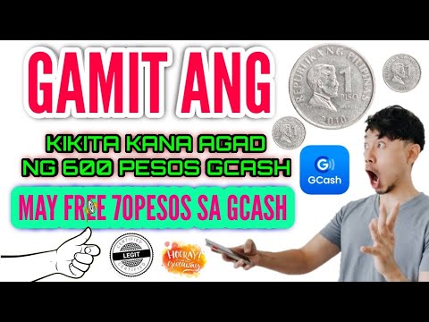 KUMITA SA GCASH! NG P600 PESOS KADA ARAW! GAMIT ANG PISO! EARN MONEY ONLINE!