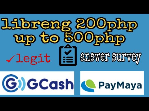 LIBRENG 200PHP UP TO 500PHP SA GCASH AT PAYMAYA