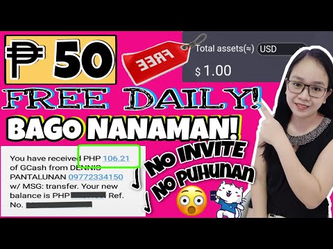 LIBRENG ₱50 ARAW-ARAW!DIRECT GCASH!BAGONG APP!SIGN IN KALANG DAILY!NO INVITE!NO PUHUNAN!