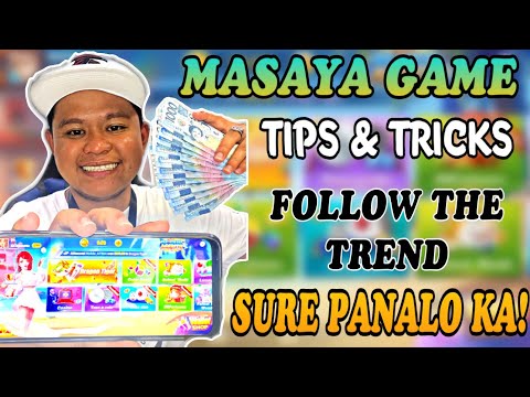 MASAYA GAME TIPS PARA SA TREND NG CHARTING || WAG KA HIHIWALAY GO TO THE FLOW LANG