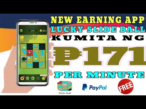 NEW EARNING APP 2022: LUCKY SLIDE BALL APP REVIEW|MAGSHOOT LANG NG BALL VERY EASY AND FUN GAME|