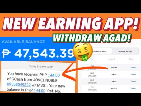 NEW EARNING APP | INSTANT 5MINS RECEIVED FREE ₱70 DIRECT TO GCASH | OWN PROOF OF WITHDRAWAL