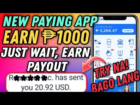 NEW FREE APP! EARN ₱1,000.00 PHP | WALA NG GAGAWIN JUST WAIT AND EARN | DIRECT GCASH PAYOUT