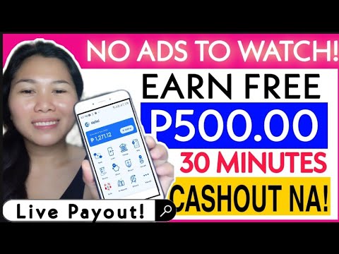 NEW LEGIT APP: EARN FREE GCASH P500 | WALA PA 30 MINUTES MAY PERA KA NA! LIVE PAY-OUT