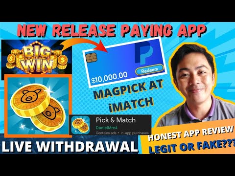 NEW PAYING APP 2022: PICK AND MATCH APP REVIEW| EARN FREE PAYPAL MONEY | LIVE WITHDRAWAL