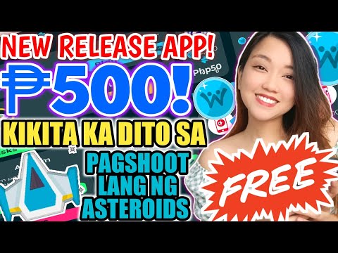 NEW RELEASE FREE EARNING APP! | LIBRENG ₱500 PESOS DIRECT SA GCASH SA PAG SHOOT LANG NG ASTEROIDS!