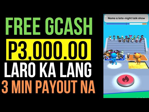 P3,000 FREE GCASH: LARO KALANG NG 3 MINUTES PAYOUT NA AGAD AGAD! PROMISE NO NEED INVITE!