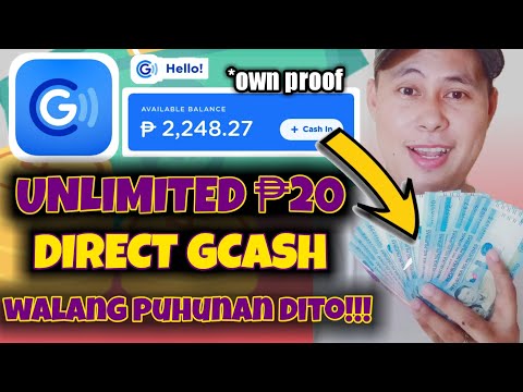 Paano Kumita Ng Unlimited ₱20 Sa Gcash Kahit Walang Puhunan at Invite: Free Gcash Money No Invest!