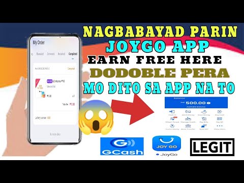 WALANG PUHUNAN KUMITA SA GCASH|LARO KA LANG DODOBLE NA PERA MO DITO SA LEGIT EARNING APP|JOYGO