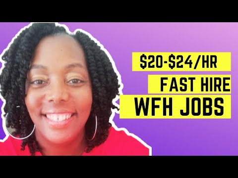 $20-$24 Per Hour Fast Hire Work From Home Jobs 2022| Hiring Now| Non Phone Work From Home Jobs